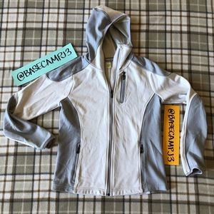 W’s L Smartwool coat jacket wool zip up with hood